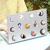 50Pcs Art Flowers Moon Cat Vintage Stickers Aesthetic Retro Boho Cartoon Decal For Refrigerator Scrapbooking Notebook Sticker