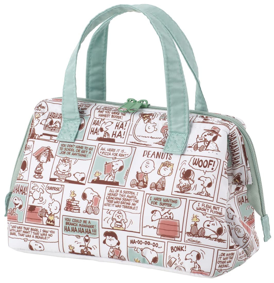 

Сумка для ланча Skater с термоизоляцией и застежкой, Peanuts, Снупи, Комикс, KGA1-A