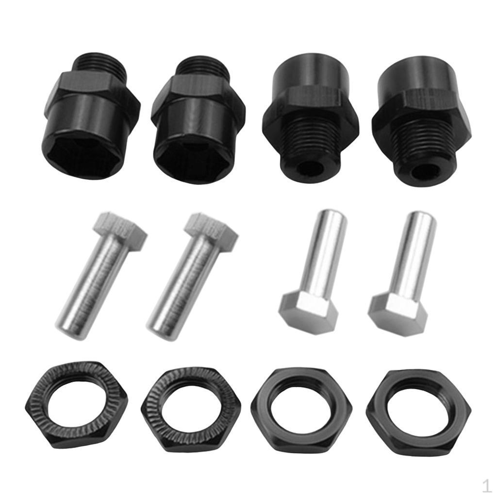 12 Pcs 17mm Metal Hex Wheel Adapter for 1:10 HSP RC Car Parts