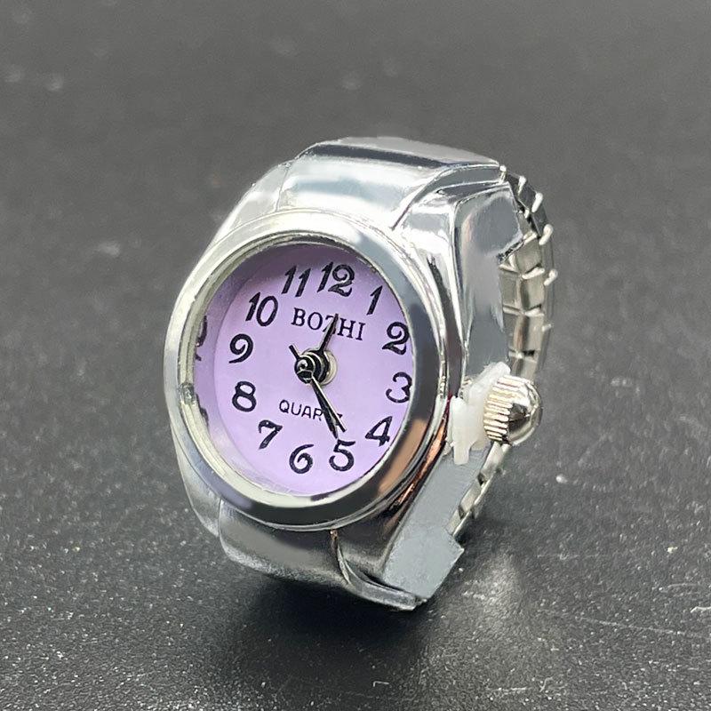 Ceas inel: Inel Mini Clasic din Cuarț - Design Casual și Creativ