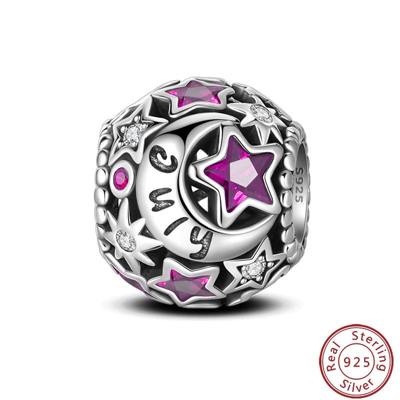 Lucky Copper Craft Birthday Zodiac Series Colorful Shining Zircon Lucky Beads Charms 3Mm Diy Exquisite Jewelry Making