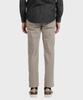 PANICALE Brown Brushed Cotton Regular Fit Pants