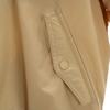 Adidas Trefoil Logo Blouson M Beige Quilted Back Women Used