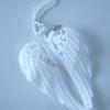 Handcrafted Feathered Wing Ornament For Bags Keys Versatile Plastic Alloy Keychain Accessory Unisex Present