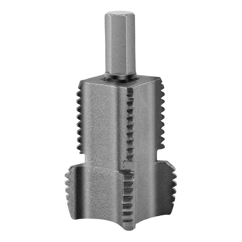 Water Pipe Threading Machine, Water Pipe Inner Hole Electric Drill Type Tapping Machine, 4/6 Thread Internal and External Tapping Machine