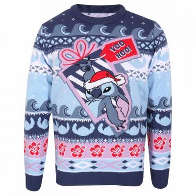 Lilo & Stitch Unisex Adult Yoo Hoo Knitted Sweatshirt