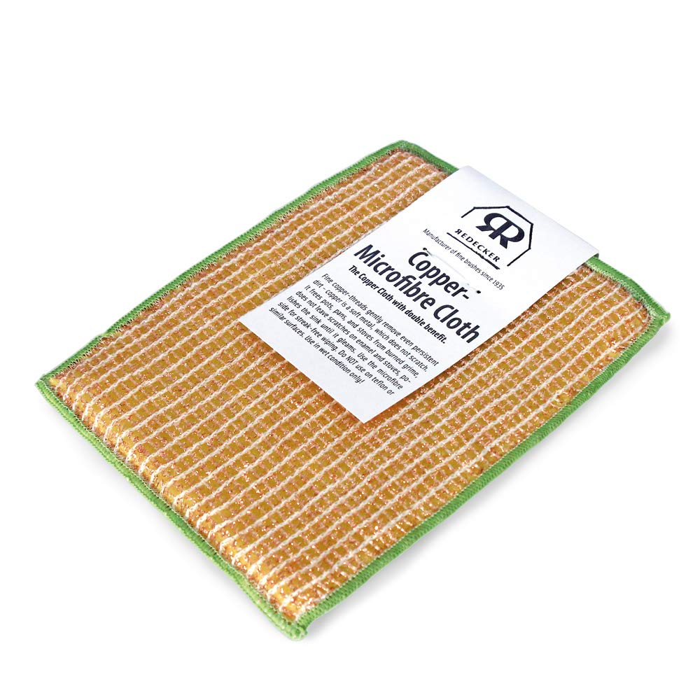 

Redecker Медная салфетка из микрофибры Медная салфетка для раковины (Полировка меди)