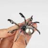 Fashion Women Rhinestone Faux Pearl Spider Brooch Pin Corsage Lapel Jewelry Gift