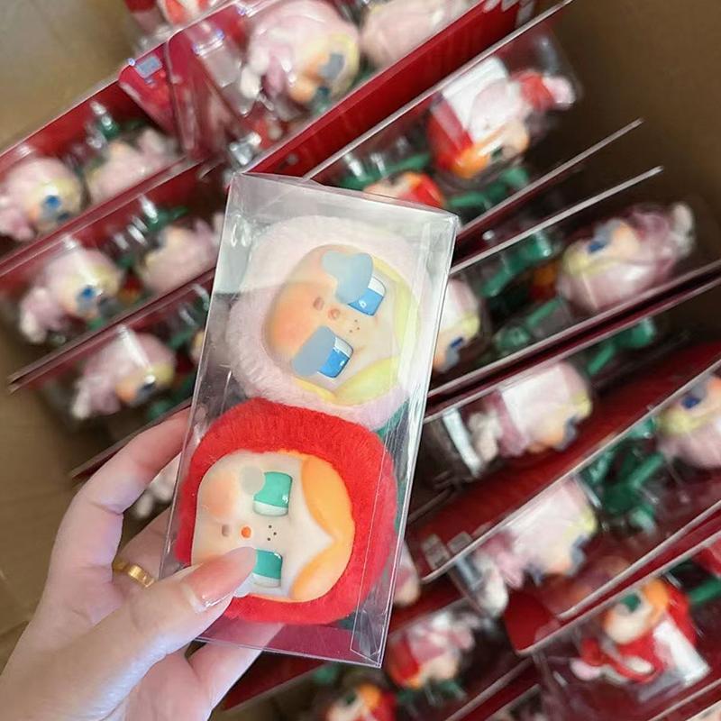 1 Piece High Quality Bag Keychain Crybaby Love You Cherry Much Series  Cute Plush Doll Pendant Fans Gift