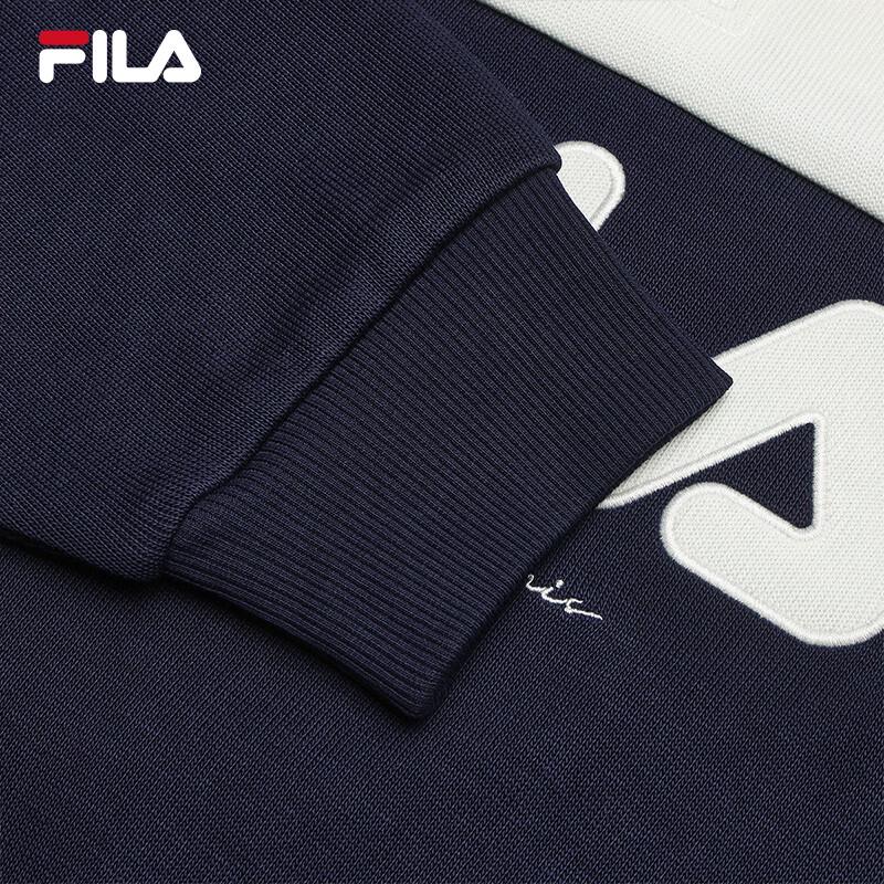 Fila Women's Colorblock Half-Zip Knit Sweatshirt