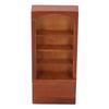 1:12 Scale Doll House Bookcase Miniature Simulation Bookshelf Wooden Doll House Accessory for Doll H
