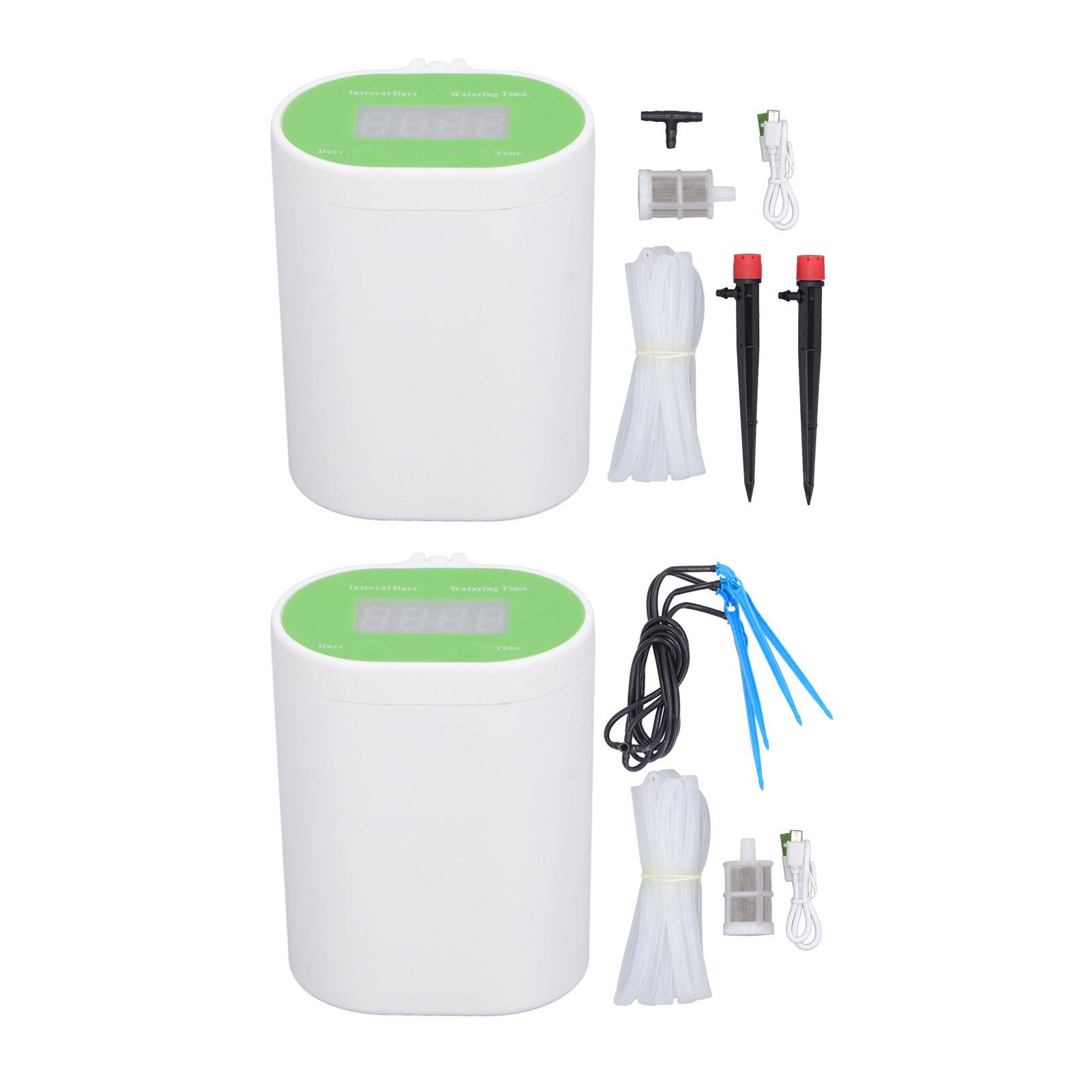 

Автоматическая система полива ABS, комплект для самостоятельного полива в помещении с таймером для горшечных растений, зеленый Sprinkler