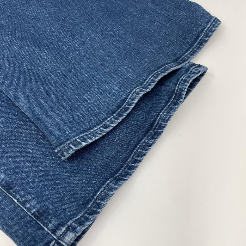 Theory Luxe 24AW Blue Dino Denim Cala Wide Denim Pants Bottoms 36 blueUsed