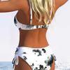 1011 nowy europejski i amerykański damski seksowny dwuczęściowy zestaw bikini plażowy w stylu europejskim i amerykańskim