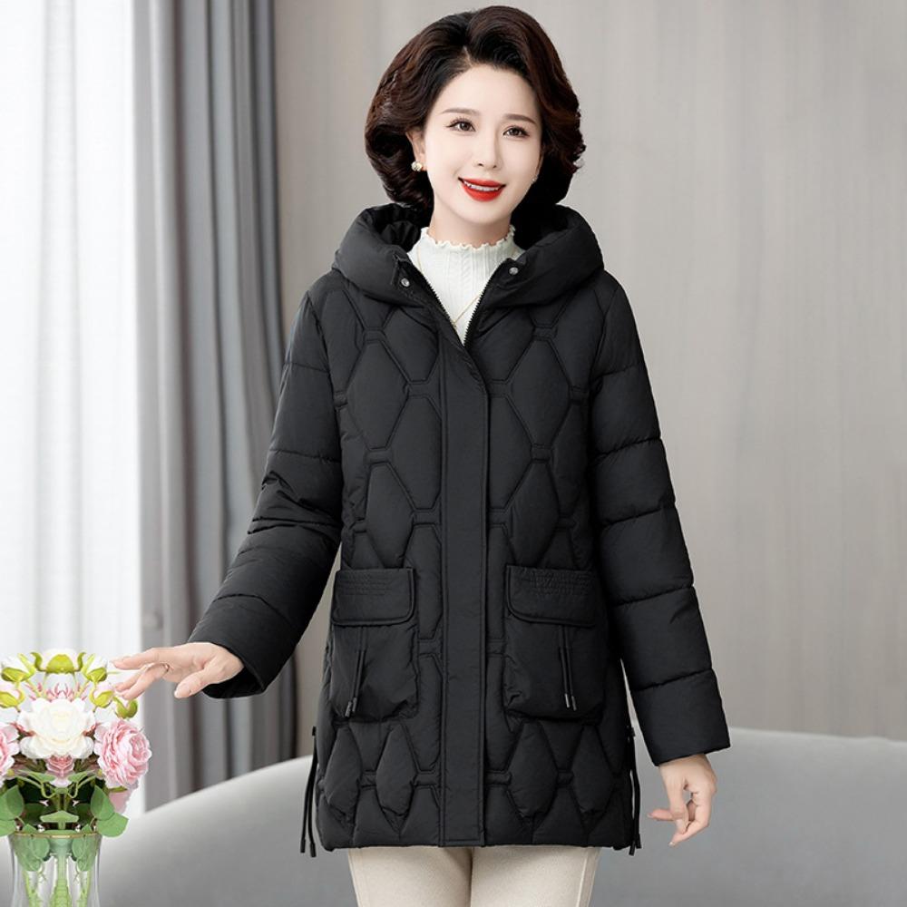 

Хлопковая одежда для мамы среднего возраста, средней длины, для женщин среднего и пожилого возраста XXL чёрный