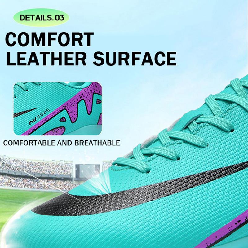 Kindermaat 33-47 Lange Korte Noppen Voetbalschoenen Voetbalveld Schoenen Unisex Maatschappij Trainingswedstrijd Volwassen Voetbalschoenen