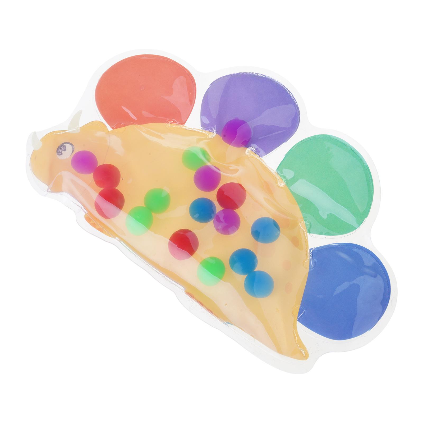 

Динозавр Сортировка по цветам Сенсорная Сжимаемая Игрушка Для Малыша Эмоциональное Обучение Развивающая Игра на Сопоставление Снятие Стресса 3