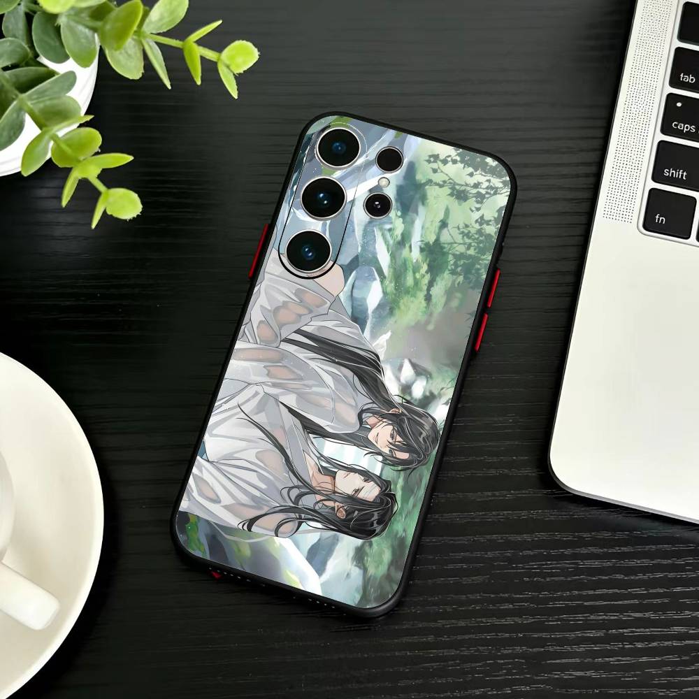 Grandmaster M-Demonic Cultivation Phone Case For Samsung S26,S25,S24,S23,S22,S21,S20,Ultra,Plus,FE Black Soft Cover