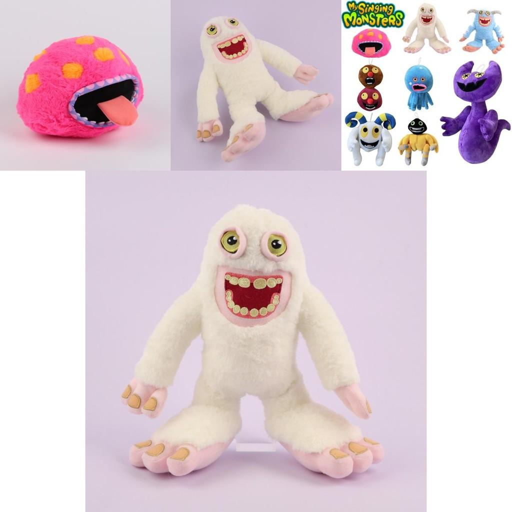 My Singing Monsters Plush Toy Blue White And Pink