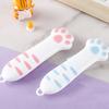 Cat Claw Knife Retractable Cute Cat-Shaped Packing Tape Cutter for Women Portable Unpacking Tool Practical Gift for Cat Lovers And Girls