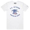 VOICEART USA Veteran American Independence Day Premium Graphic T-Shirt