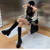 Fashion Woman Long Footwear High Heels Fashion Side Zipper Boots High Women Quality Luxury Sexy Thick Bottom High Heel Boots Botas Mujer