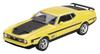 Sunrich MINI GT Ford Mustang Mach 1 1971 Grabber Yellow Blister Packaging Finished Model 1/64 (Left-Hand Drive) MGT01139-BL