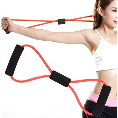 1pcs Resistance Exercise Band, Body Exercise Resistance Band Household Fitness Elastic Stretch Training Band Strap for Strength Training Muscle Toning