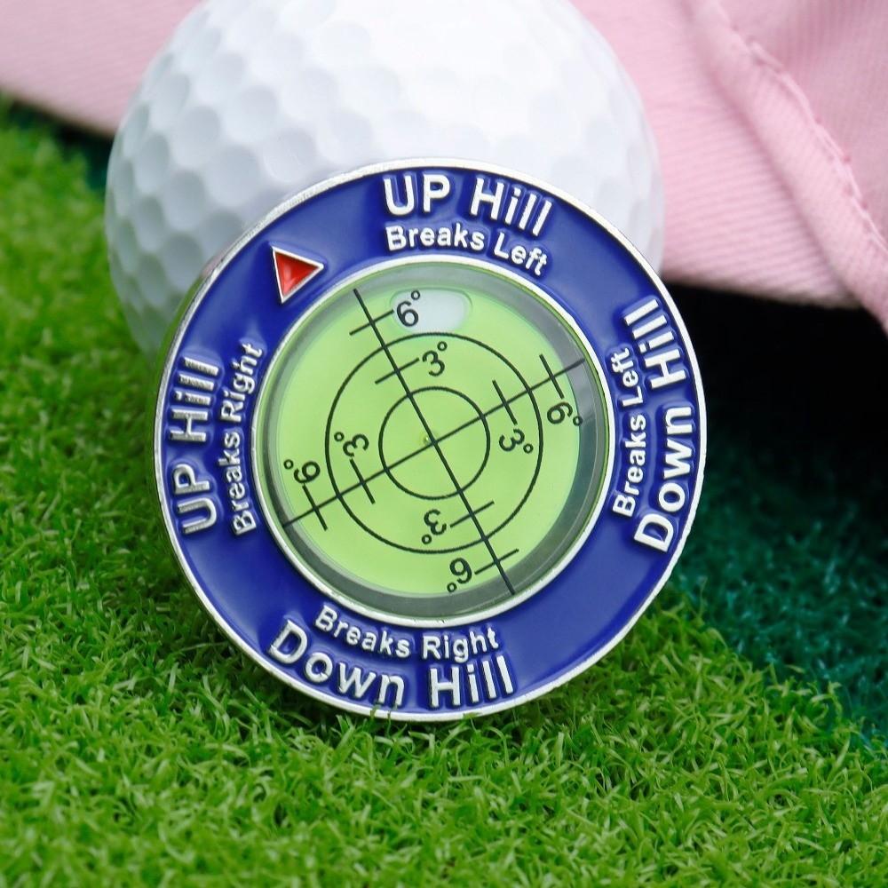 Training Tool Golf Putt Ball Marker High Precision Golf Spirit Level  Gardening Architecture