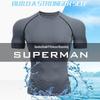 Men's Quick Dry Short Sleeve Compression Shirt for Sports & Fitness