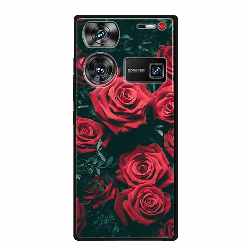 For ZTE Nubia Z60 Ultra Case Animals Soft Silicone TPU Cover Phone Cases For ZTE Nubia Z60Ultra 5G Protective Cool Wolf Coque