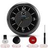 Orologio per Auto Ornamenti Interni Orologio Bocchette di Aerazione Uscita Clip Orologio Mini Decorazione Cruscotto Visualizzazione Ora Accessori Auto