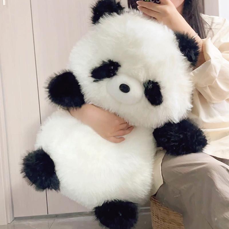 Original Panda Whimsical Plush Animal With Soft Pp Cotton Ideal For Snuggling And Fun