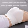 Plus Size Women's High Waist Tucked In Cotton 7A Antibacterial Breathable Briefs