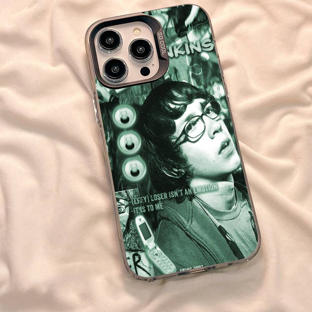 Skins Movie TV Phone Case Color Silver Shell For IPhone 17 16 15 14 13 12 11 Pro Max Plus