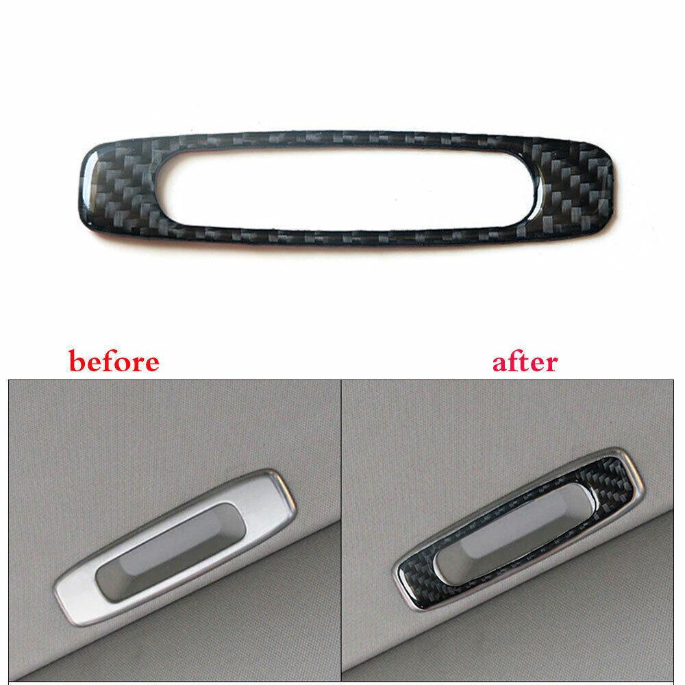 For Toyota Camry 2007-11 Carbon Fiber Interior Sunroof Handle Cover sticker Trim