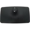 Right/left Mirror 318x186mm ABS Black GRANITE
