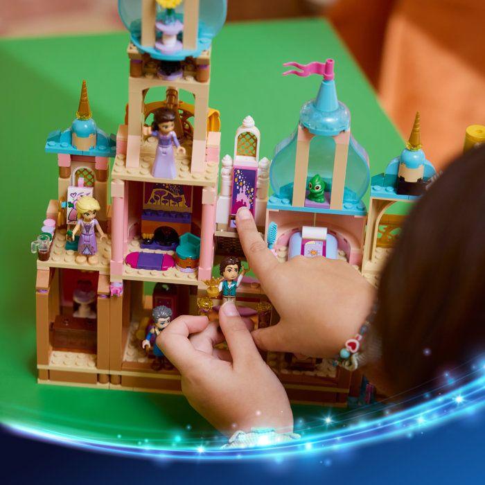 LEGO Disney Princess 43297 Le Château de Raiponce - Jouet de Construction dès 6 ans