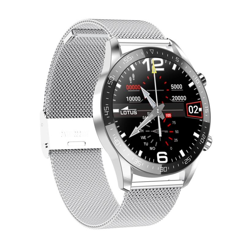 

Rainbuvvy L13 Plus Bluetooth Call Smartwatch 1.32inch TFT 360x360 IPS BT5.0 NFC 280mAh IP67 Водонепроницаемый многоязычный мужской или женский смарт-браслет steel strapband серебряный