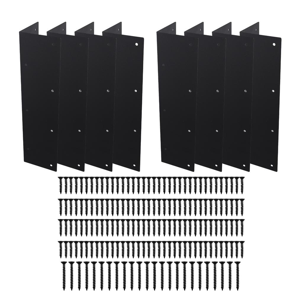 DIY Projects 11 Inch Tall Garden Bed Brackets Easy Assembly Garden Brackets Trellis 11 Inch Height 3x3 Inch Corners
