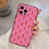 Chili Red Phone Case Silicone Soft For IPhone 17 16 15 14 13 12 11 X XR Plus Pro Max Plus