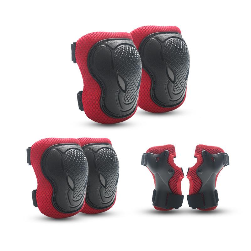 Children's Roller Skating Protective Gear, Riding Helmet Set, Balance Bike, Bicycle Skateboard, Skating Sports Knee Pads