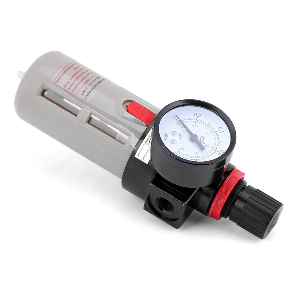1 4   BFr  2000 Air Source Gas Treatment Unit Filter Pressure Regulator With Gauge