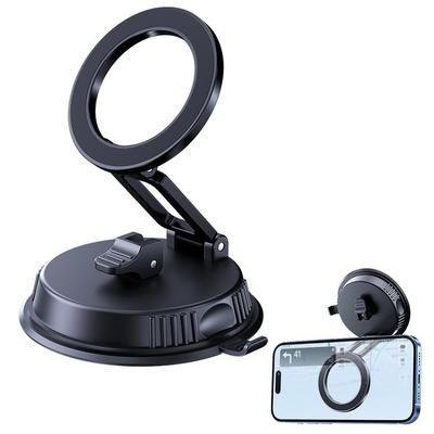 New 360 Degree Rotation Magnetic Car Phone Holder Strong Stand Car Cup Suction Phone Vacuum K9F4