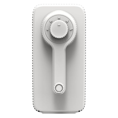 Nakabayashi Manual pencil sharpener that can sharpen even thick pencils, white DPS-H501W