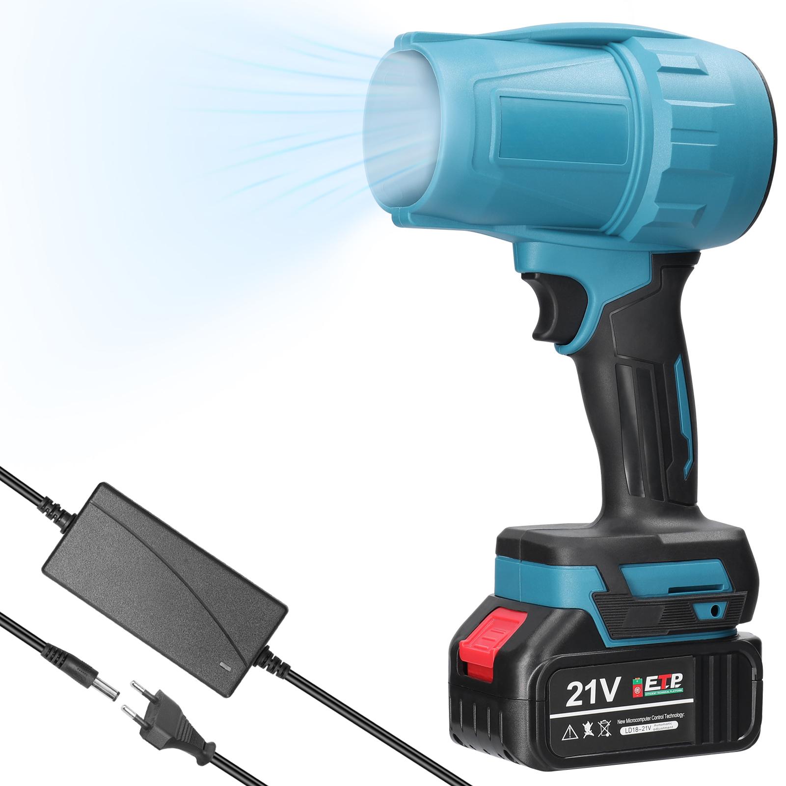 

Ручной канальный турбовентиляторный вентилятор высокой мощности с литий-ионным струйным вентилятором, многофункциональная мойка автомобилей, высокая мощность 1pcs battery EU Plug разноцветный