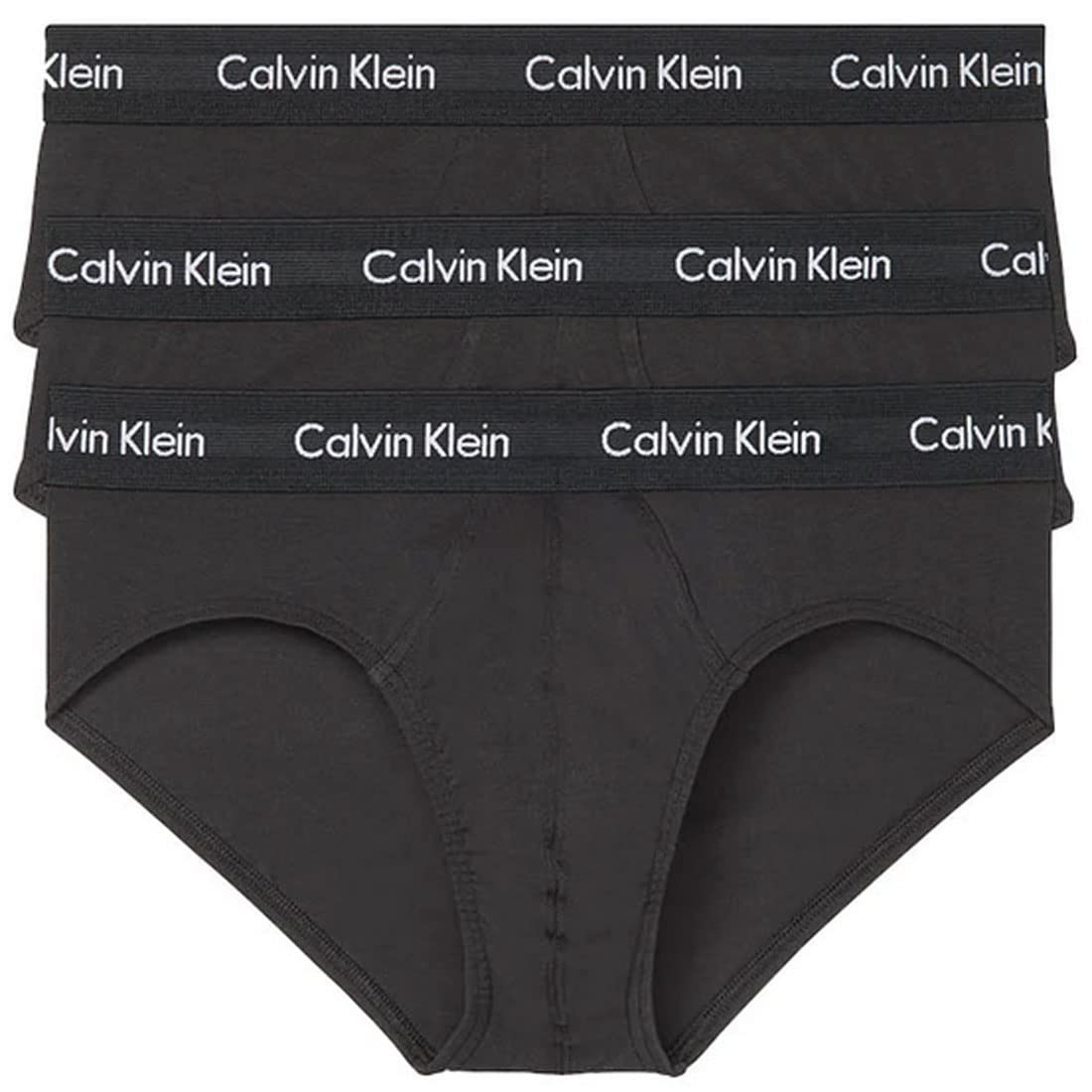 Briefs Bikini Cotton Stretch Underwear Hip Brief NB2613 BLACK S [Calvin Klein] 3-Pack Men s (001) [Item]