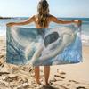 Art V-VladimirS Funny T-Tretchikoff Towel Beach Towel Oversized Quick Dry Towel Absorbent Soft Swim BeachTowels for Men Women
