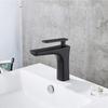 Basin Faucet Black Gold Basin Mixer Brass Crane Bathroom Faucets Hot and Cold Water Mixer Tap Contemporary Mixer Tap torneira