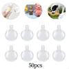 50 Pieces Dog Toy Squeaker Pet Noise Makers Little Shoes Whistle Squeakers for Inside
